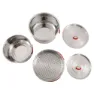 Robens Sierra Steel L Kochtopfset, Silver, One Size