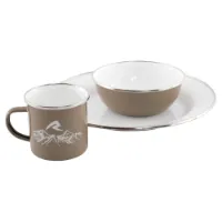 Robens Tongass Single Enamel Besteckset Robens Tongass Single Enamel Besteckset