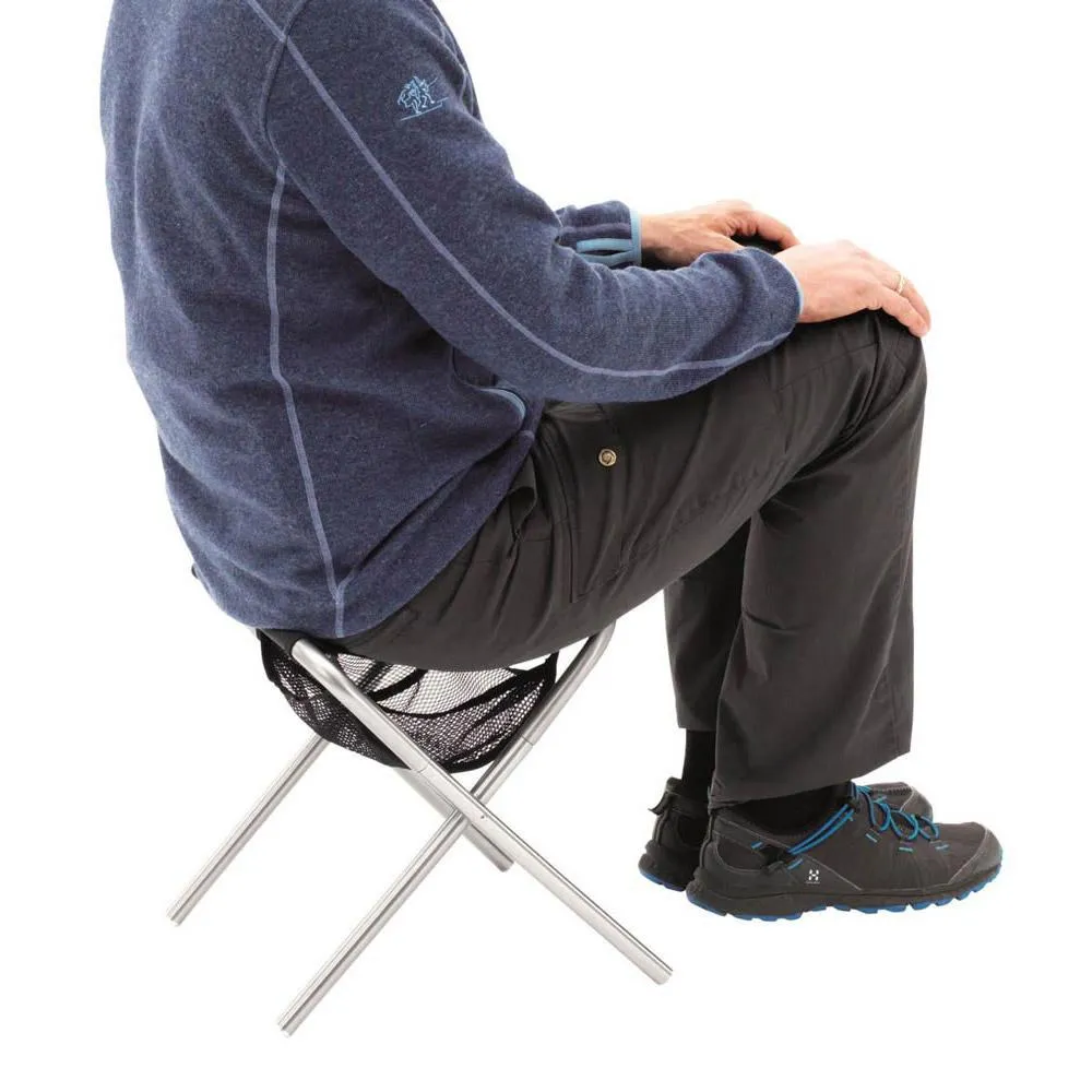 Robens Trailblazer Hocker, Silver grey, One Size Robens Trailblazer Hocker, Silver grey, One Size