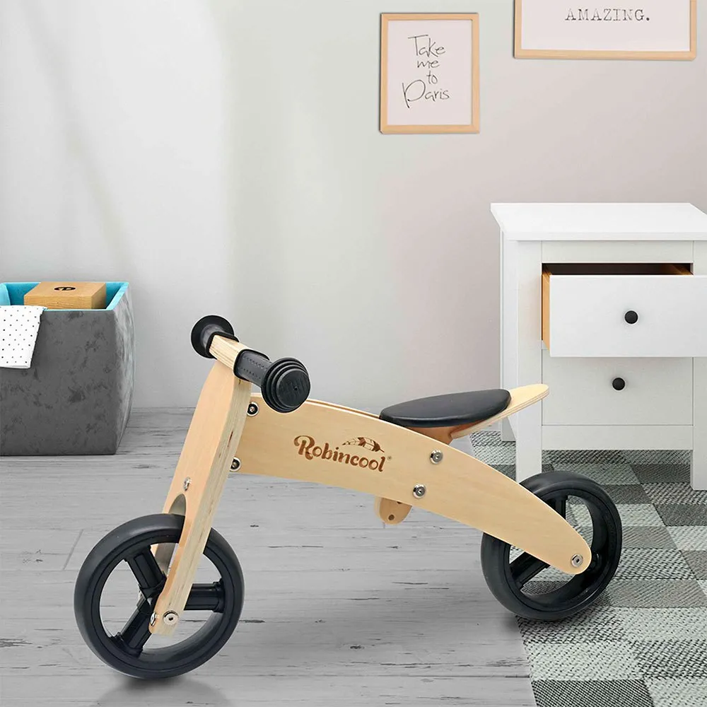 Robin Cool Fast Wheels Laufrad, Black, 3Y Robin Cool Fast Wheels Laufrad, Black, 3Y
