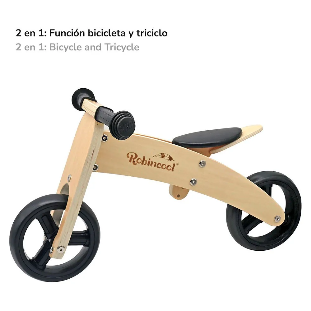 Robin Cool Fast Wheels Laufrad, Black, 3Y Robin Cool Fast Wheels Laufrad, Black, 3Y