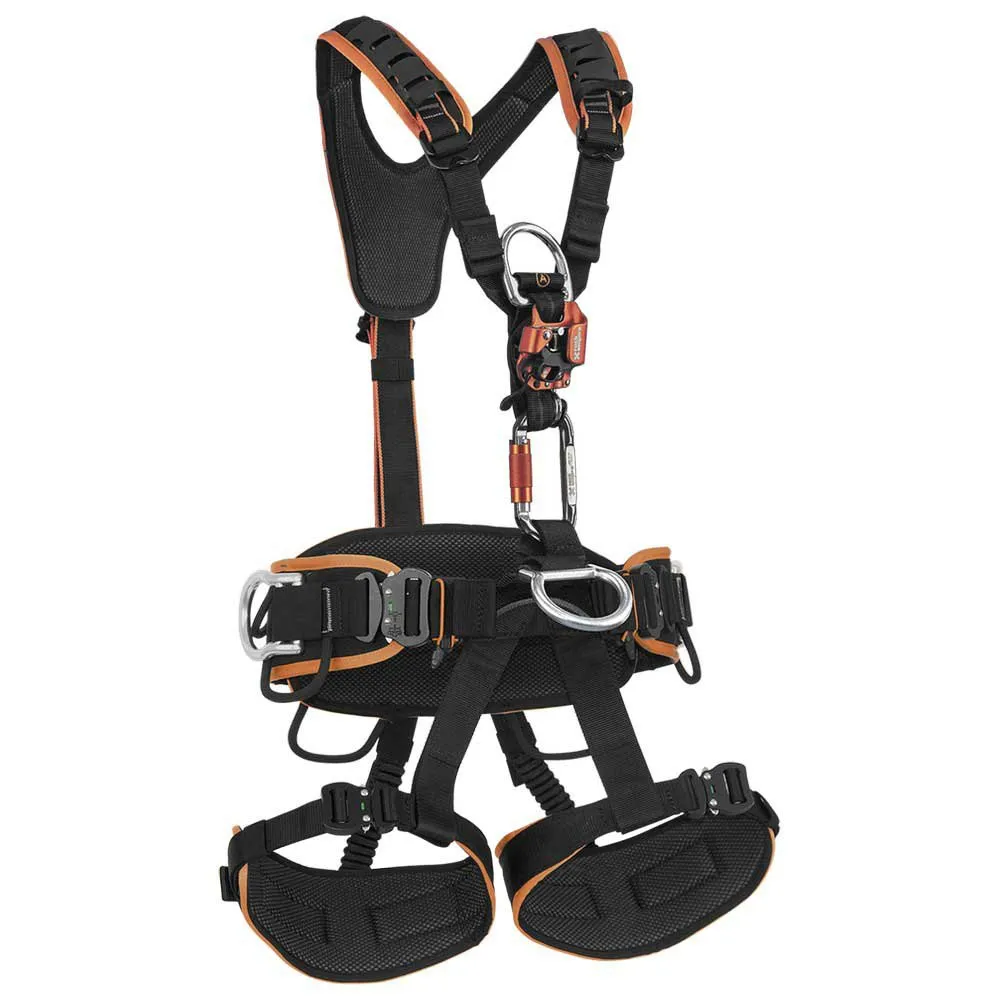 Rock Empire Master Up Al Lock Kompletter Gurtzeug, Black / orange, One Size Rock Empire Master Up Al Lock Kompletter Gurtzeug, Black / orange, One Size