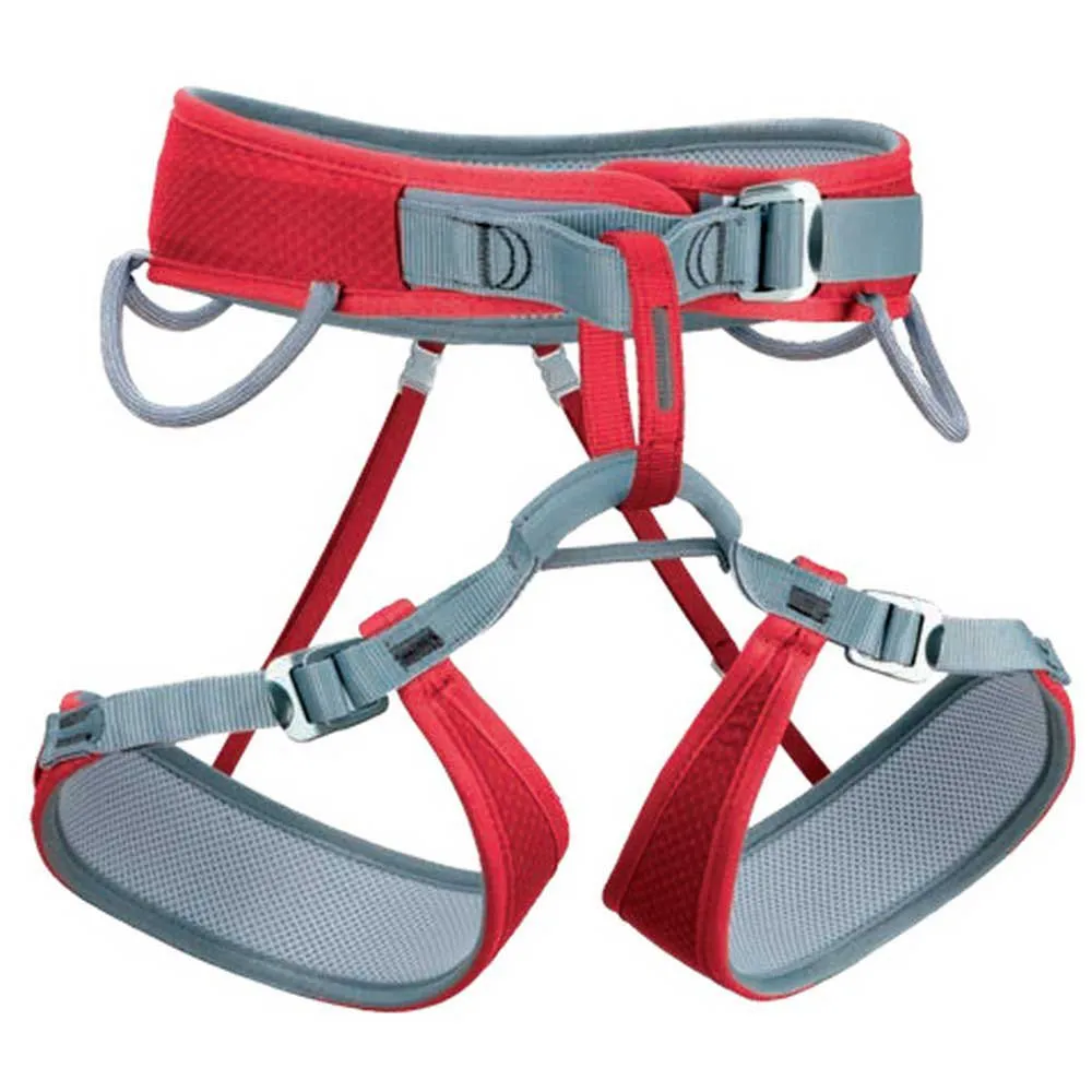 Rock Empire Streak Lady Gurtzeug, Red / grey, One Size Rock Empire Streak Lady Gurtzeug, Red / grey, One Size