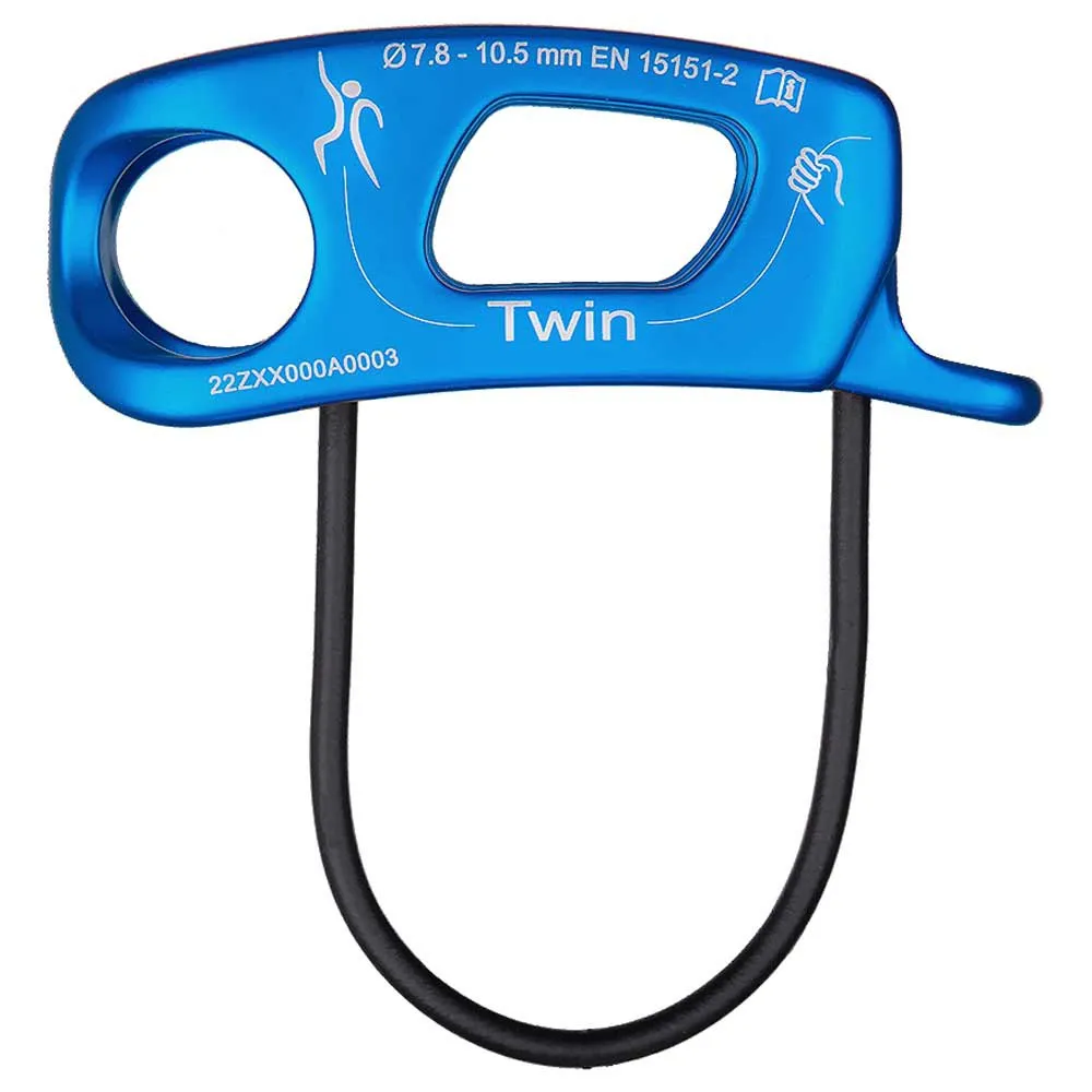 Rock Empire Twin Sicherungsgerät, Blue / black, One Size Rock Empire Twin Sicherungsgerät, Blue / black, One Size