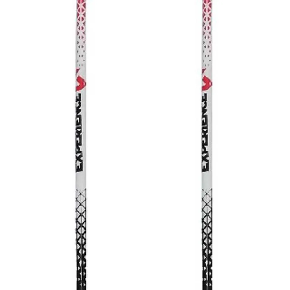 Rock Experience Alu Z Fly Stöcke, Bright white / chinese red, 115-135cm Rock Experience Alu Z Fly Stöcke, Bright white / chinese red, 115-135cm