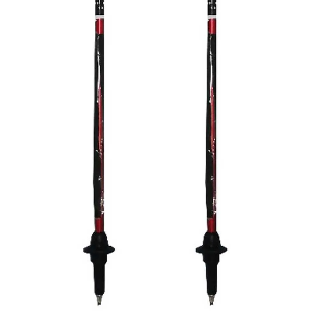 Rock Experience Alu Z Fly Stöcke, Bright white / chinese red, 115-135cm Rock Experience Alu Z Fly Stöcke, Bright white / chinese red, 115-135cm