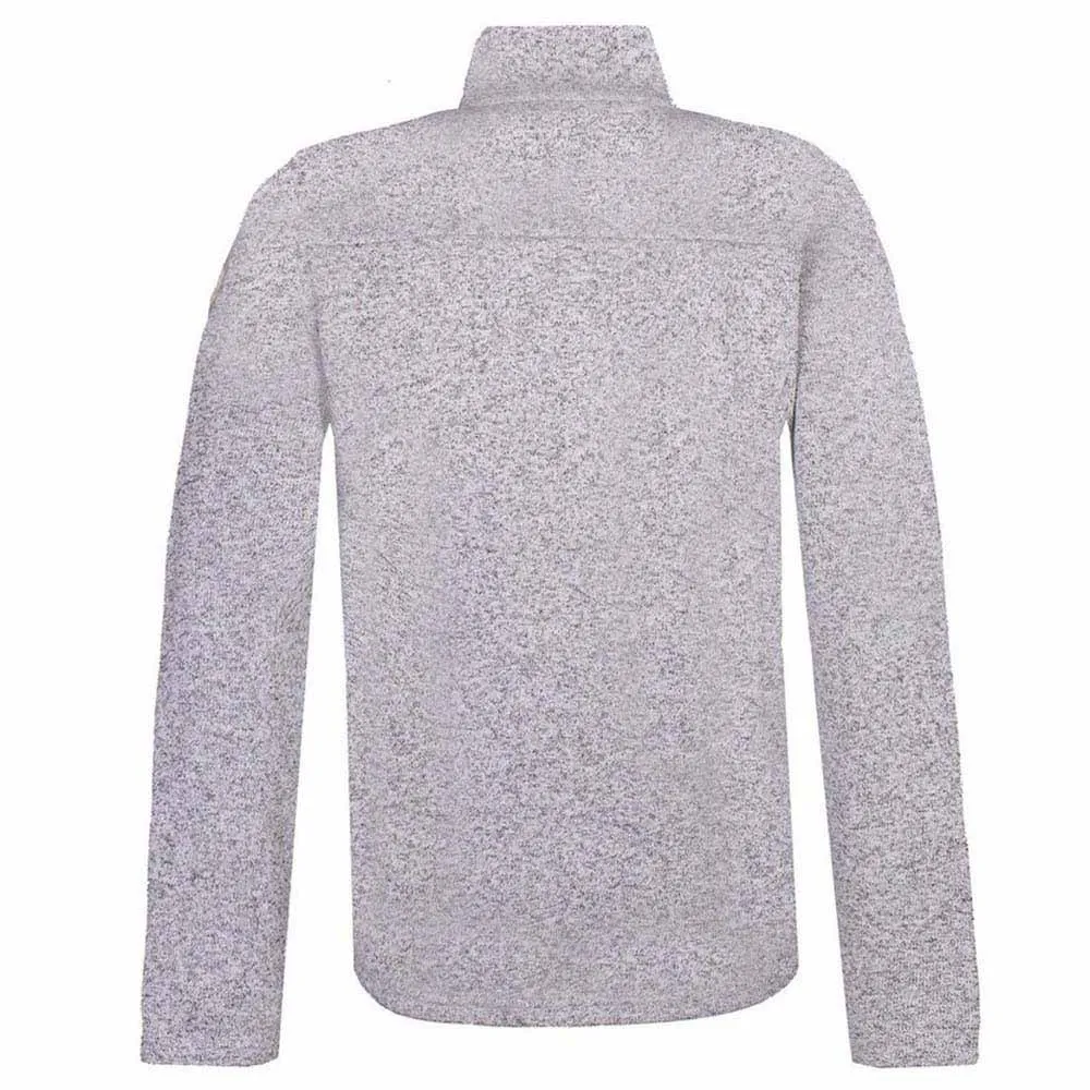 Rock Experience Berna M Mock Neck Fleece Mit Durchgehendem Reißverschluss, Grey melange Rock Experience Berna M Mock Neck Fleece Mit Durchgehendem Reißverschluss, Grey melange