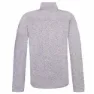 Rock Experience Berna M Mock Neck Fleece Mit Durchgehendem Reißverschluss, Grey melange