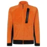 Persimmon orange / caviar