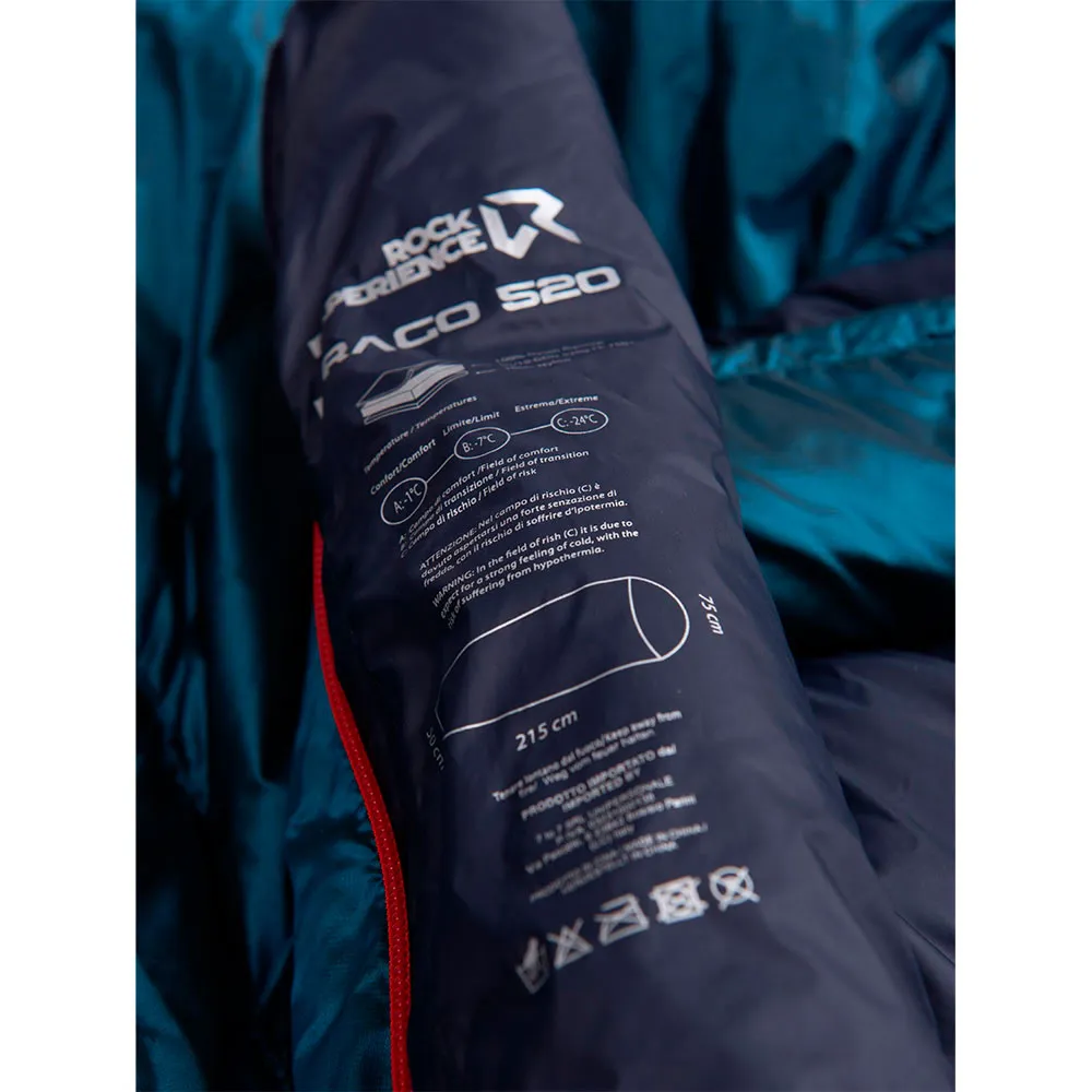 Rock Experience Drago 520 Schlafsack, Moroccan blue / blue nights
