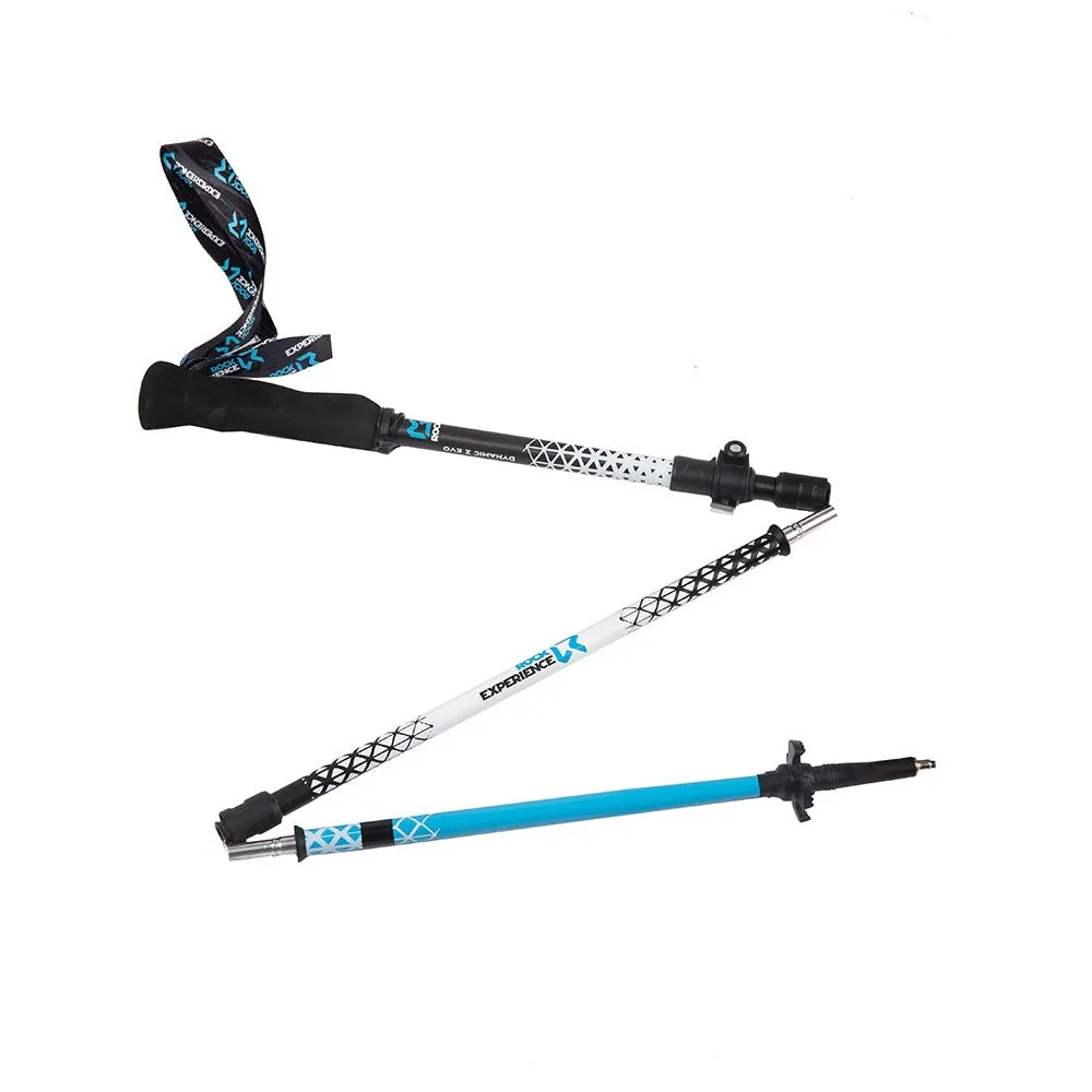 Rock Experience Dynamic Z Evo Alu Stöcke, Caviar / aquarius / bright white, 115-135cm Rock Experience Dynamic Z Evo Alu Stöcke, Caviar / aquarius / bright white, 115-135cm