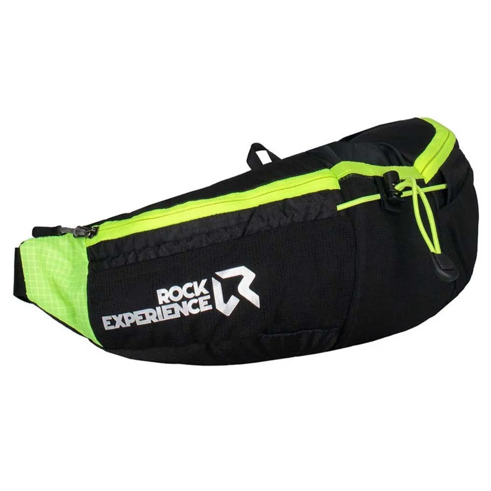 Rock Experience Light Run Gürteltasche, Caviar / safety yellow Rock Experience Light Run Gürteltasche, Caviar / safety yellow