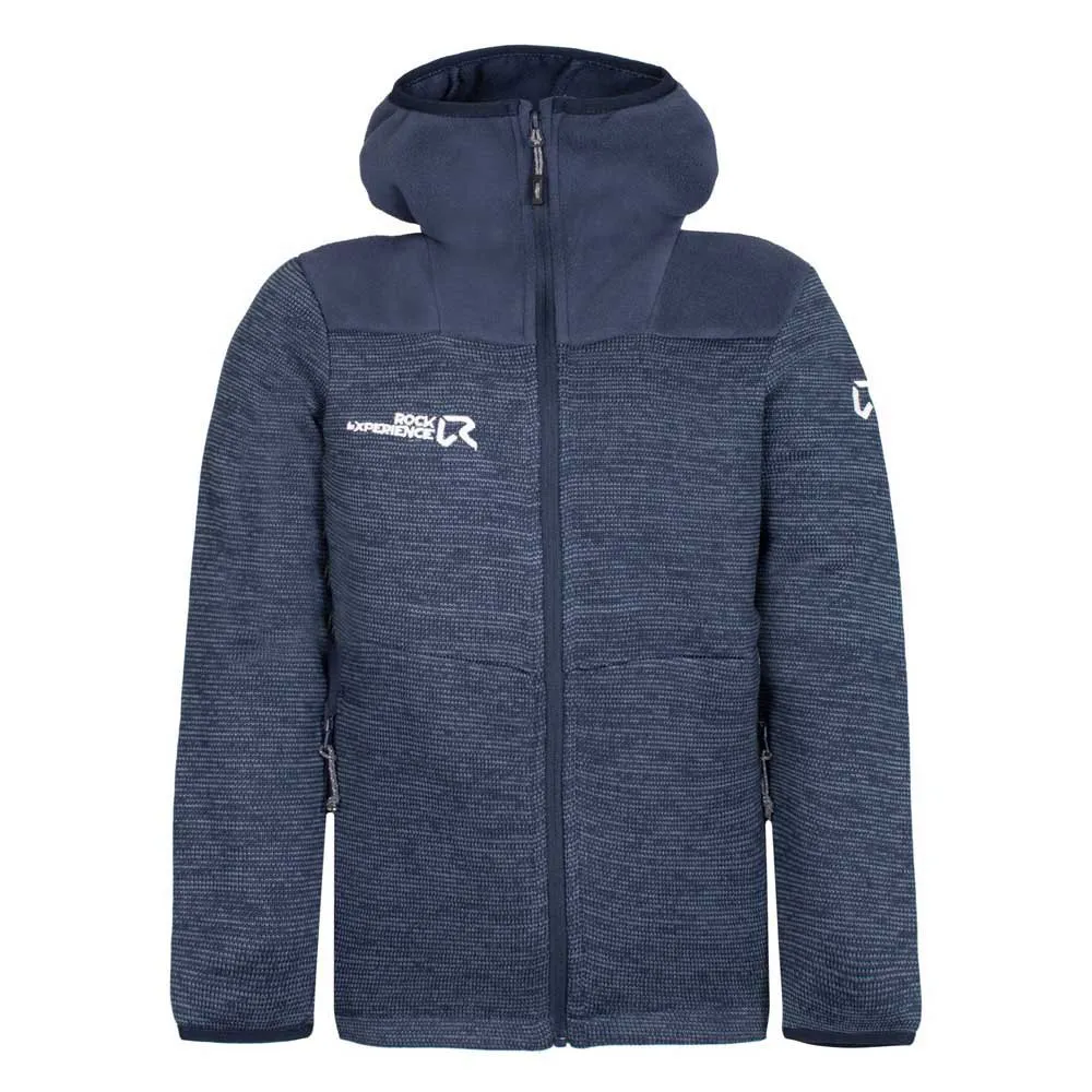 Rock Experience Sunset Fleece, Blue nights melange / blue nights, 8Y Rock Experience Sunset Fleece, Blue nights melange / blue nights, 8Y