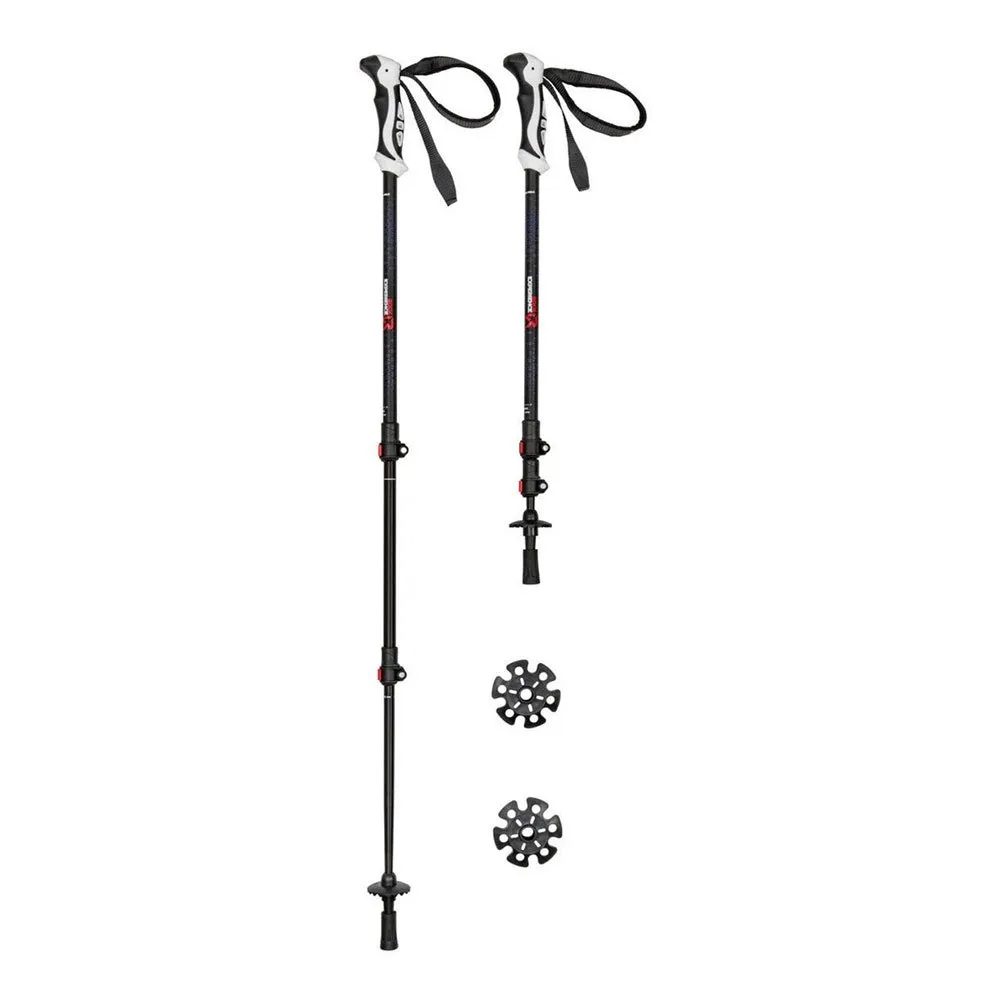 Rock Experience Trekking Pole Evo 2.0 Stöcke, Caviar, 62-135cm Rock Experience Trekking Pole Evo 2.0 Stöcke, Caviar, 62-135cm