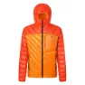 Rock Experience Zyland Down Jacke, Persimmon orange / cherry tomato