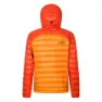Rock Experience Zyland Down Jacke, Persimmon orange / cherry tomato