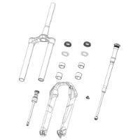 Rock Shox 160 Mm 27.5/29´´ Zeb A1+ Debonair+ Patrone Rock Shox 160 Mm 27.5/29´´ Zeb A1+ Debonair+ Patrone