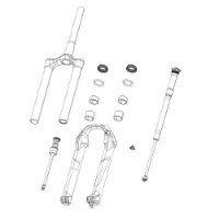 Rock Shox 27´´ 15x110 Mm Boost™ Pike Select/select Plus C1+ 2023+ Gabel Senkt Sich Rock Shox 27´´ 15x110 Mm Boost™ Pike Select/select Plus C1+ 2023+ Gabel Senkt Sich
