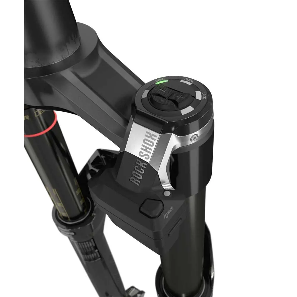 Rock Shox 29´´ 15x110 Mm Boost™ Lyrik Ultimate D1+/lyrik Flight Attendant 2023+ Gabel Senkt Sich, Gloss black, One Size Rock Shox 29´´ 15x110 Mm Boost™ Lyrik Ultimate D1+/lyrik Flight Attendant 2023+ Gabel Senkt Sich, Gloss black, One Size