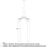 Rock Shox 35 44 Offset Gabel Mit Kronen-/lenk-/oberrohr-baugruppe, Gloss black, 27.5"