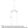 Rock Shox 35 51 Offset Gabel Mit Kronen-/lenk-/oberrohr-baugruppe, Gloss black, 29"