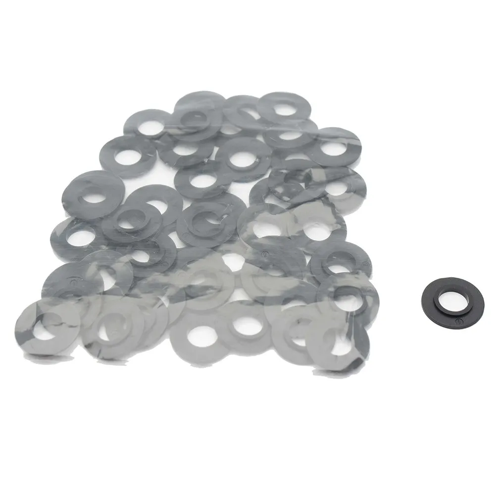 Rock Shox 8 Mm Crush Flanged Unterlegscheibe 50 Einheiten, Silver, One Size