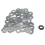 Rock Shox 8 Mm Crush Flanged Unterlegscheibe 50 Einheiten, Silver, One Size