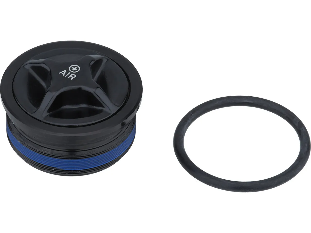 Rock Shox Air Top Cap Abdeckkappe für Lyrik D1+ / Pike C1+ ab Modell 2023, One_size Rock Shox Air Top Cap Abdeckkappe für Lyrik D1+ / Pike C1+ ab Modell 2023, One_size