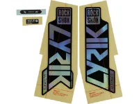 Rock Shox Aufklebersatz für Lyrik Ultimate Modell 2021