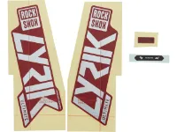 Rock Shox Aufklebersatz für Lyrik Ultimate Modell 2021 Rock Shox Aufklebersatz für Lyrik Ultimate Modell 2021