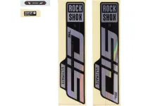 Rock Shox Aufklebersatz für SID SL Ultimate Modell 2021 Rock Shox Aufklebersatz für SID SL Ultimate Modell 2021