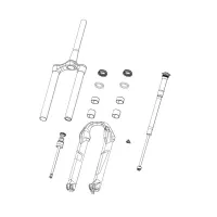 Rock Shox Aufklebersatz für SID Ultimate Modell 2021 Rock Shox Aufklebersatz für SID Ultimate Modell 2021