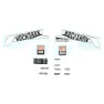 Rock Shox Boxxer Aufkleberset, White, One Size