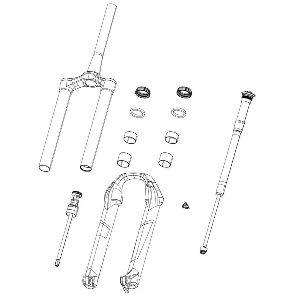 Rock Shox Boxxer Base/ultimate D1 2024+ Steckverbinder, Black, One Size Rock Shox Boxxer Base/ultimate D1 2024+ Steckverbinder, Black, One Size