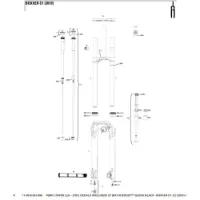 Rock Shox Boxxer C1 2019+ 27´´ Boost Ultimate Gabel Senkt Sich Rock Shox Boxxer C1 2019+ 27´´ Boost Ultimate Gabel Senkt Sich