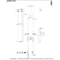 Rock Shox Boxxer C1 2019+ Rechte Gabel Csu Oberrohr Rock Shox Boxxer C1 2019+ Rechte Gabel Csu Oberrohr