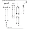Rock Shox Brücke Und Stäbe Sid Sl/ultimate 44 Versatz 35 Mm, Black, 29" / 100-120mm