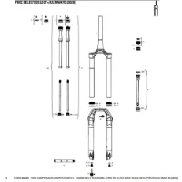 Rock Shox Charger Rc2 Lyrik Rc2/ultimate Rc2/pike Rc2 Knauf-set Rock Shox Charger Rc2 Lyrik Rc2/ultimate Rc2/pike Rc2 Knauf-set