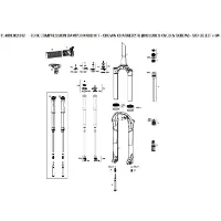 Rock Shox Charger2 Rl Knauf-set Rock Shox Charger2 Rl Knauf-set
