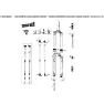 Rock Shox Charger2 Rl Knauf-set, Blue, One Size