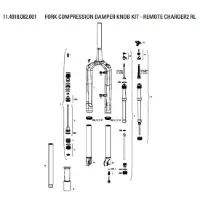 Rock Shox Charger2 Rl Rs/1 A1 Plus Knauf-set Rock Shox Charger2 Rl Rs/1 A1 Plus Knauf-set