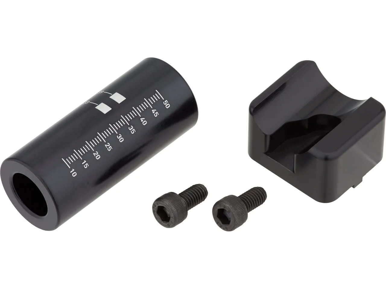 Rock Shox Clamp Tips Aufsätze für Super Deluxe Ultimate C1+, Schwarz, one_size Rock Shox Clamp Tips Aufsätze für Super Deluxe Ultimate C1+, Schwarz, one_size