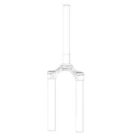Rock Shox Csu Solo Air 45 Offset Rudy Xplr Base/ultimate A1 Gabel Mit Kronen-/lenk-/oberrohr-baugruppe Rock Shox Csu Solo Air 45 Offset Rudy Xplr Base/ultimate A1 Gabel Mit Kronen-/lenk-/oberrohr-baugruppe