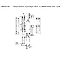 Rock Shox Damper Assembly Crown Charger Rc Pike Dj Service-kit Rock Shox Damper Assembly Crown Charger Rc Pike Dj Service-kit