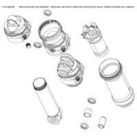Rock Shox Debonair Sidluxe Luftkammerbaugruppe Für Dämpfer