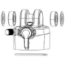 Rock Shox Deluxe Select Plus C1 2023+ Trunnion Heckstoßdämpfer-Ösen-kit, Black, One Size