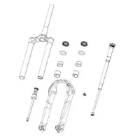Rock Shox Domain 27.5´´ 15 X 110 Mm Boost 38 Mm B1+ 2022+ Gabel Senkt Sich Rock Shox Domain 27.5´´ 15 X 110 Mm Boost 38 Mm B1+ 2022+ Gabel Senkt Sich