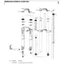 Rock Shox Domain Doppelbrückenunterbein 35 Mm, Black, One Size