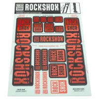 Rock Shox Dual Crown Aufkleberset Rock Shox Dual Crown Aufkleberset