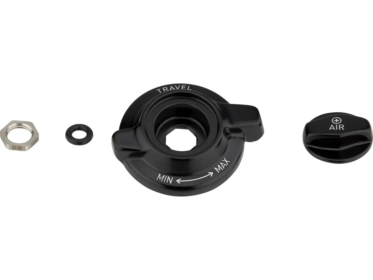 Rock Shox Einstellring Dual Position Air für Revelation/Pike/Lyrik/Yari/ZEB A1+, Black, One Size Rock Shox Einstellring Dual Position Air für Revelation/Pike/Lyrik/Yari/ZEB A1+, Black, One Size